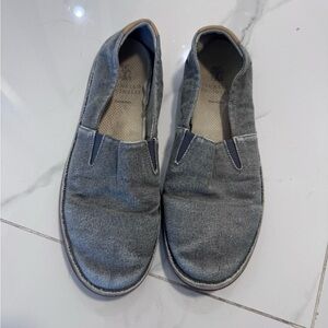 Men's Gray Slip-On Shoes